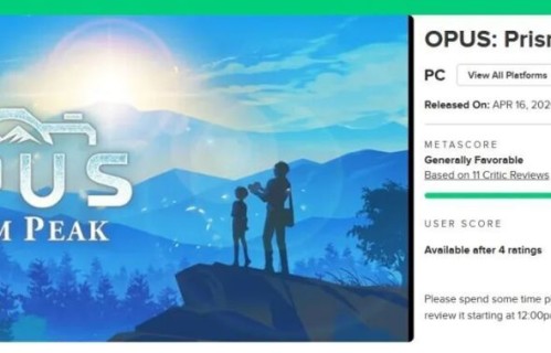 国产《OPUS：心相吾山》M站87分：堪比新海诚！